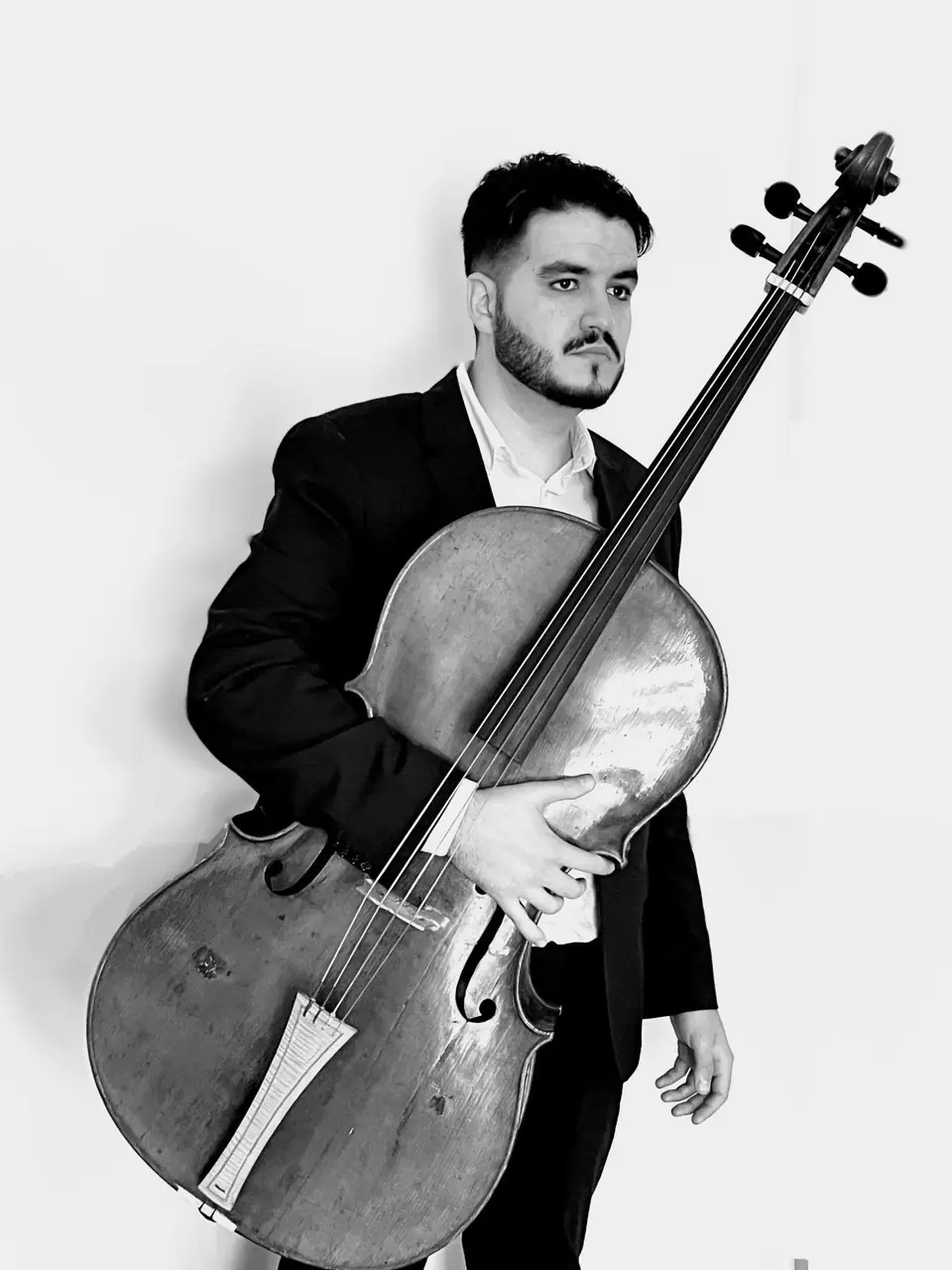 Alfons con el violonchelo barroco